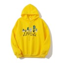 Sweat à capuche pour femme avec imprimé A44 2