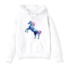 Sweat à capuche pour fille avec unicorn 2