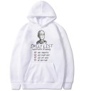 Sweat à capuche pour homme avec impression F72 1