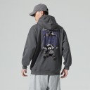 Sweat à capuche pour homme avec ourson F117 11