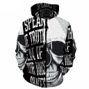 Sweat à capuche pour homme avec skull F111 12