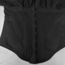 Sweat-shirt ajusté pour femmes noir 4