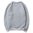 Sweat-shirt pour hommes uni en différentes couleurs Sweat-shirt confortable en polyester pour un usage quotidien Base de garde-robe 12