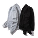 Sweat-shirt pour hommes uni en différentes couleurs Sweat-shirt confortable en polyester pour un usage quotidien Base de garde-robe 20