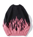 Sweater com chamas F177 1
