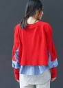 Sweater combinado feminino G377 1