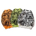 Sweater de Homem com Crânio F302 2