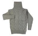 Sweater de malha para crianças J2888 4