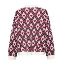 Sweater de malha para senhora com corações 3