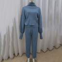 Sweater e calças femininas B1043 4