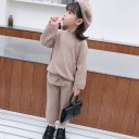 Sweater e calças para meninas L1317 4