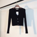 Sweater feminino com botões G226 3