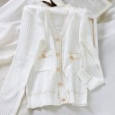 Sweater feminino com botões G347 6