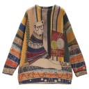 Sweater feminino com padrão A2336 1