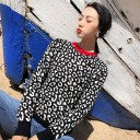 Sweater feminino com padrão A63 1