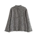 Sweater feminino com padrão 1