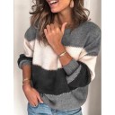 Sweater feminino solto riscado 4