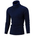 Sweater masculino com gola alta F169 3