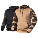 Sweatshirt camuflada para homem 2