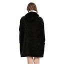 Sweatshirt de Inverno para Senhora com Capuz, Cobertor Aconchegante em Tamanho Grande com Mangas Longas em Flanela e Bolsos, Peça Confortável para o Lazer em Poliéster Macio 22