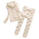 Sweatshirt e calças de mulher B991 4