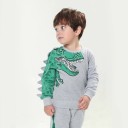 Sweatshirt e calças de rapaz L1732 2