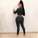 Sweatshirt e calças femininas B1082 1