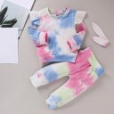 Sweatshirt e calças para menina L1387 1