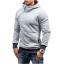 Sweatshirt estilosa para homem com fecho interessante J946 11