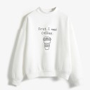 Sweatshirt Feminina COFFEE 2