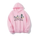 Sweatshirt feminina com estampado A44 2