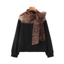 Sweatshirt feminina com laço 6