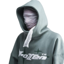 Sweatshirt masculino com capuz e inscrição Sweatshirt de uma só cor em algodão e poliéster em várias cores Sweatshirt estilosa para homens modernos 3