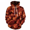 Sweatshirt med 3D-print F155 2
