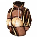 Sweatshirt med 3D-print F155 3