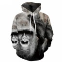 Sweatshirt med 3D-print F155 7
