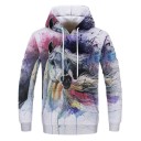 Sweatshirt med hest F156 5