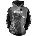 Sweatshirt met paard A4501 14