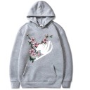 Sweatshirt mit Blumen 5