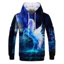 Sweatshirt mit einem Pferd F156 7