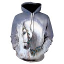 Sweatshirt mit einem Pferd F156 6