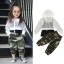 Sweatshirt, Tanktop und Hose für Mädchen L1351 1