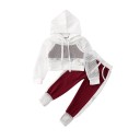 Sweatshirt, top e calças para menina L1348 1