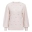 Sweter damski dzianinowy z pomponami G354 8