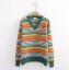 Sweter damski w paski A2353 1