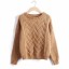 Sweter damski z dzianiny J2859 9