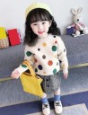 Sweter dziecięcy w kropki L625 5