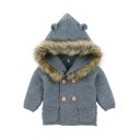 Sweter dziecięcy z futrem 9