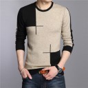 Sweter męski w ciekawy wzór J2234 13