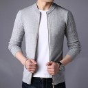 Sweter męski zapinany na zamek F273 7